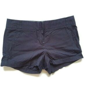 J Crew Chino Shorts Broken In 100% Cotton Womens 8